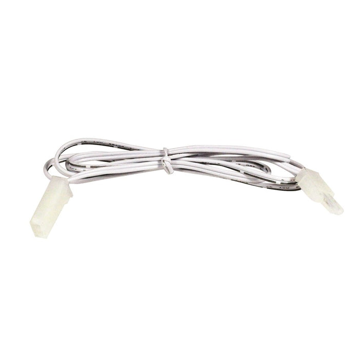 Nora Lighting 24" Extension Cable For Josh Puck, White - NMPA-EW-24W