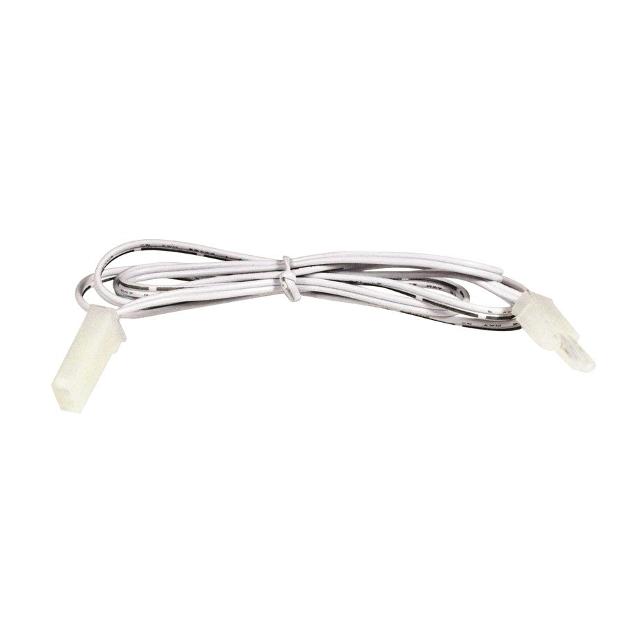 Nora Lighting 24" Extension Cable For Josh Puck, White - NMPA-EW-24W