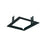 Nora Lighting 1 Lamp Flange Kit For Trimless, Black - NMRTL-1FKB