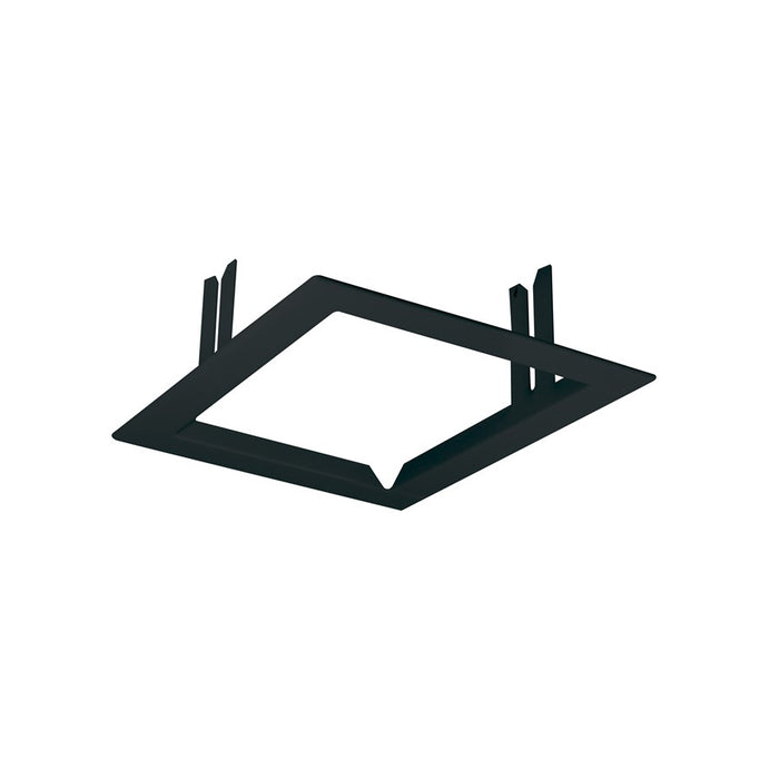 Nora Lighting 1 Lamp Flange Kit For Trimless, Black - NMRTL-1FKB