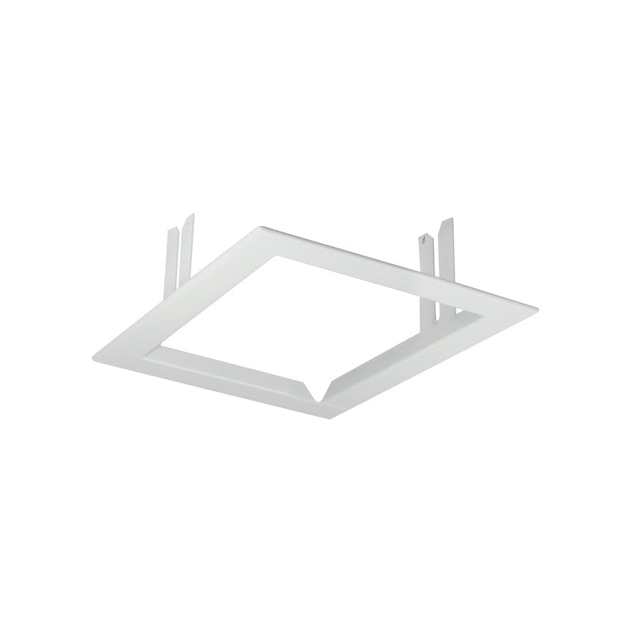 Nora Lighting 1 Lamp Flange Kit For Trimless, White - NMRTL-1FKW