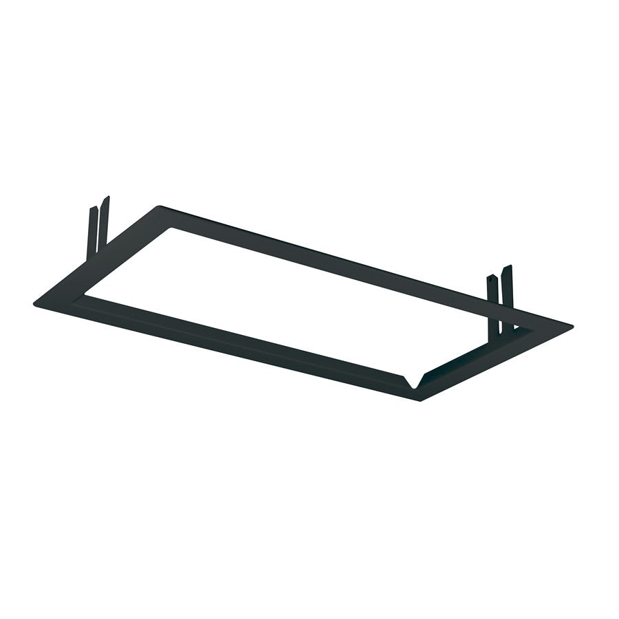 Nora Lighting 3 Lamp Flange Kit For Trimless, Black - NMRTL-3FKB