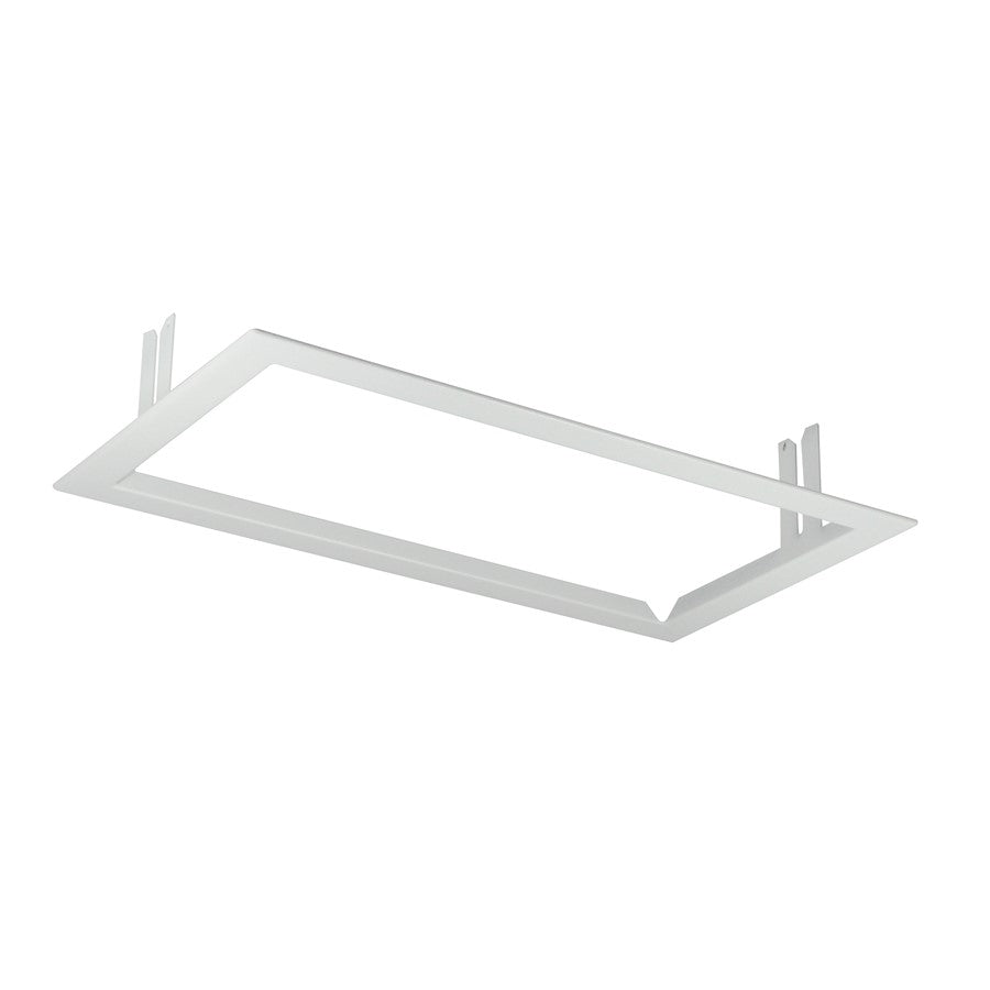 Nora Lighting 3 Lamp Flange Kit For Trimless, White - NMRTL-3FKW