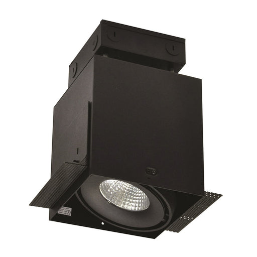 Nora Lighting 1L Trimless Inc Hsg Black 120V - NMRTLI-11N1075B