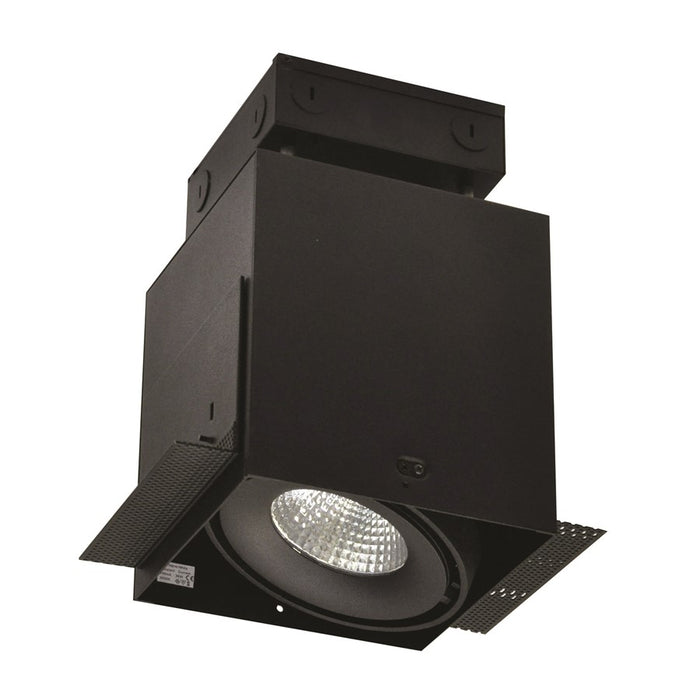 Nora Lighting 1L Trimless Inc Hsg Black 120V - NMRTLI-11N1075B
