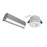 Nora 2" M-Wave Can-Less LED Downlight, 2700K, White - NMW-227MPW