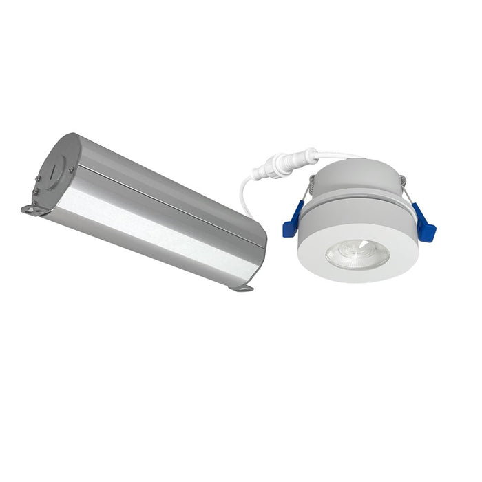 Nora 2" M-Wave Can-Less LED Downlight, 2700K, White - NMW-227MPW