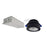 Nora 4" M-Wave Can-Less LED Downlight, 2700K, Black - NMW-427B