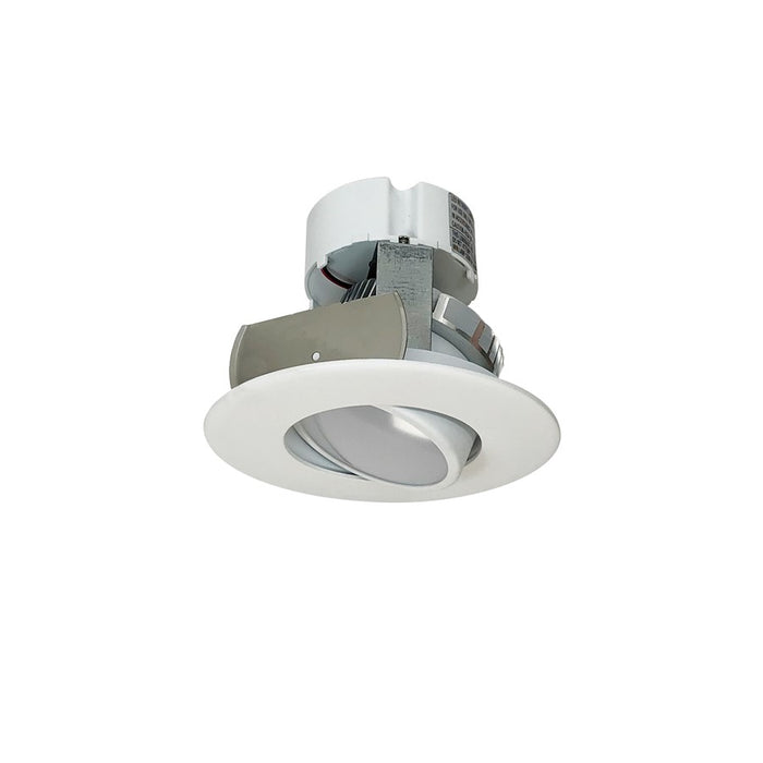 Nora 4" Onyx LED Retrofit, 700Lm/10.5W/4000K, White - NOX-43440WW
