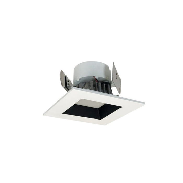 Nora 4" Onyx Square LED Retro Reflect 900Lm/14.5W/2700K, WH - NOX-43627WW-9