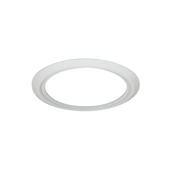 Nora Lighting White Oversize Ring For 4" Onyx, White - NOX-4OR-W