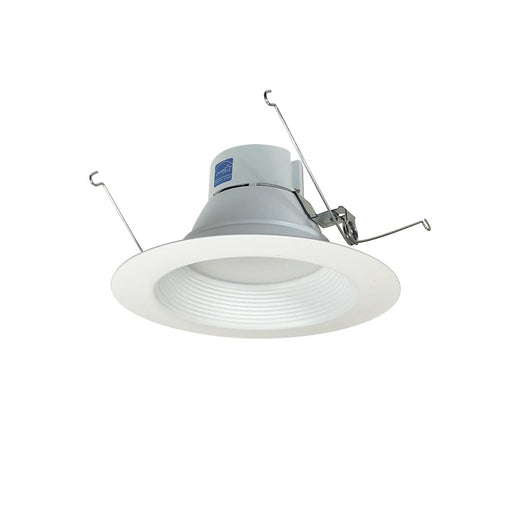 Nora 5"/6" Onyx LED Retrofit Baffle, 1200Lm/17.5W/5000K, White - NOX-563250WW-12