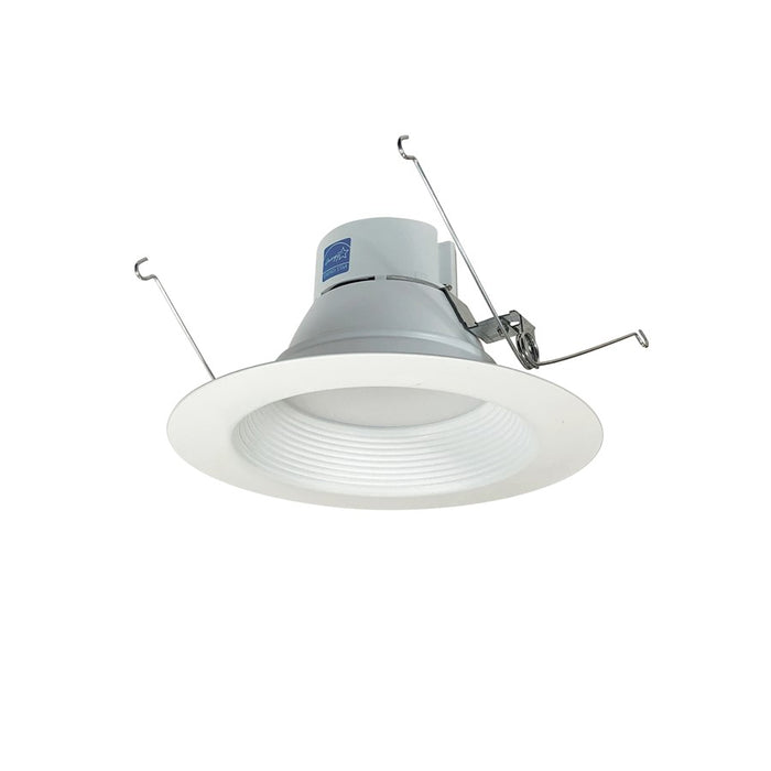 Nora 5"/6" Onyx LED Retrofit Baffle, 750Lm/12.5W/5000K, White - NOX-563250WW