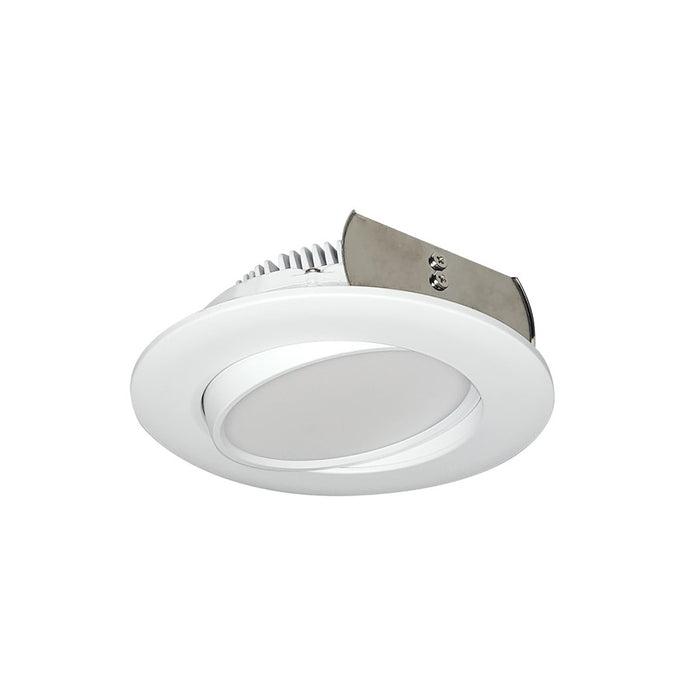 Nora 4" Ac Onyx Round LED Retrofit, 800Lm/11W, White - NOXAC-4RGTWWW