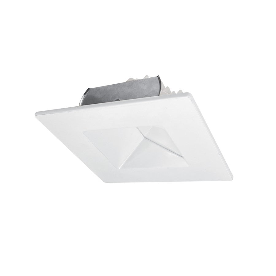 Nora 4" Ac Onyx Square Wall Wash LED Retrofit, 700Lm/11W, White - NOXAC-4SWTWWW