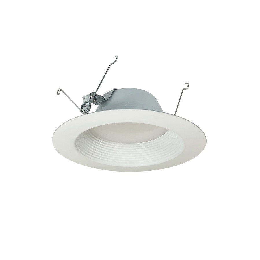 Nora 5"/6" Ac Onyx LED Retrofit Baffle, 15.5W/3000K, White - NOXAC-563230WW-HL