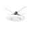 Nora 5"/6" Ac Onyx Round LED Retrofit, 1050Lm/14.5W, White - NOXAC-56RGTWWW