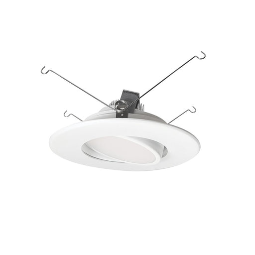 Nora 5"/6" Ac Onyx Round LED Retrofit, 1050Lm/14.5W, White - NOXAC-56RGTWWW