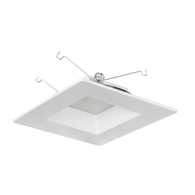 Nora 6" Ac Onyx Square LED Retro Reflect/1100Lm/17W/3000K, WH - NOXAC-63630WW-HL