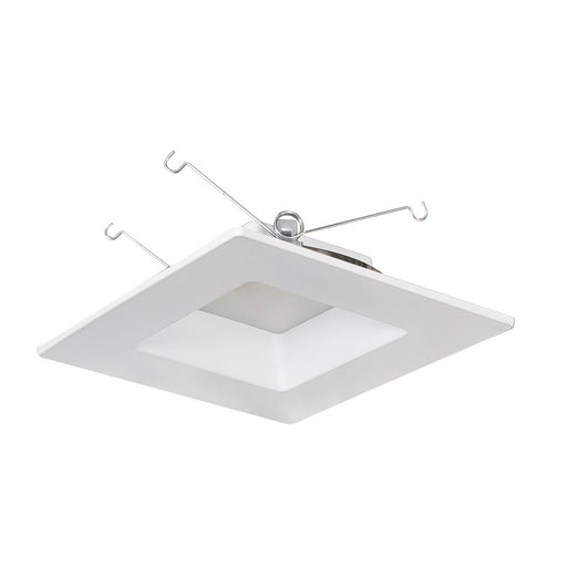 Nora 6" Ac Onyx Square LED Retro Reflect/1100Lm/17W/4000K, WH - NOXAC-63640WW-HL