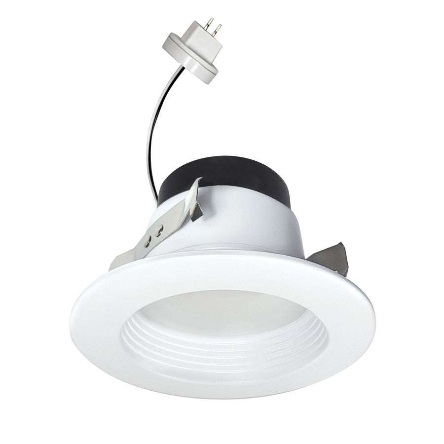 Nora 4" Onyx 12Vac Retrofit Baffle, 800Lm/11W, White - NOXLV-4R2TWWW