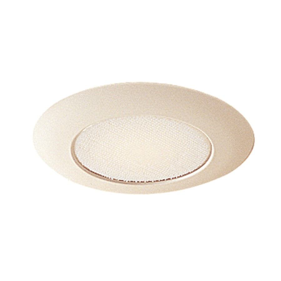 Nora Lighting 6" Albalite Lens/Plastic Trim, White - NP-22