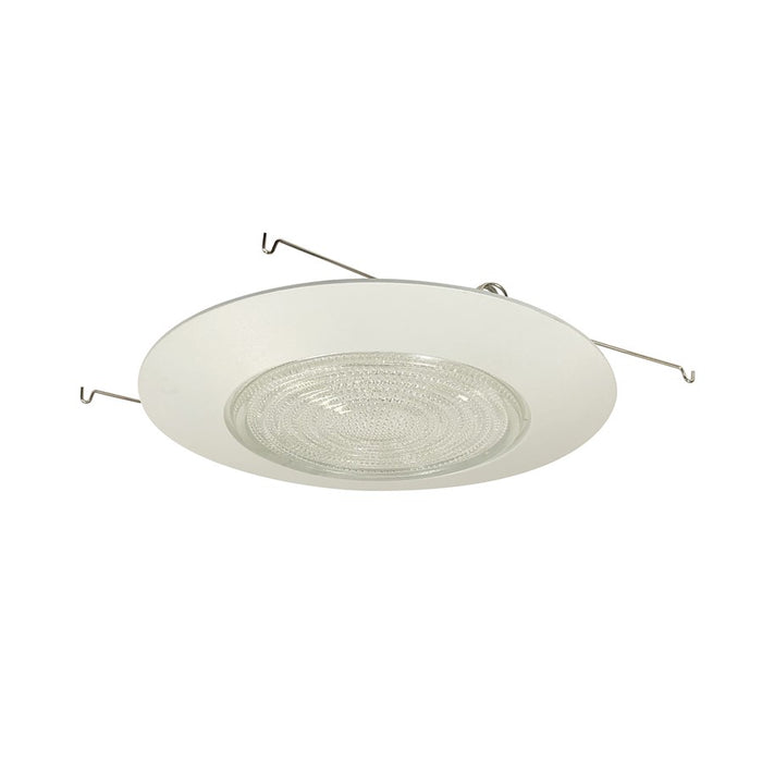 Nora Lighting 6" Fresnel Lens/Plastic Trim, White - NP-23