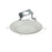Nora Lighting 6" Albalite Lens/Plastic Trim/Bracket, White - NP-322