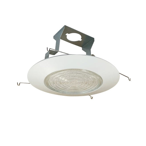 Nora Lighting 6" Fresnel Lens/Plastic Trim/Bracket, White - NP-323