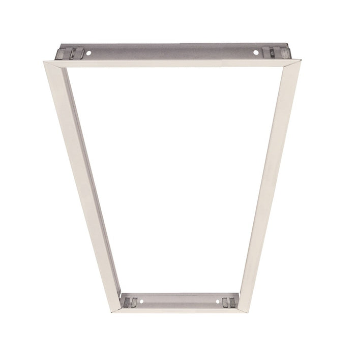 Nora Recessed Mounting Kit For 1'X4' LED Backlit Panels, White - NPDBL-14RFK-W