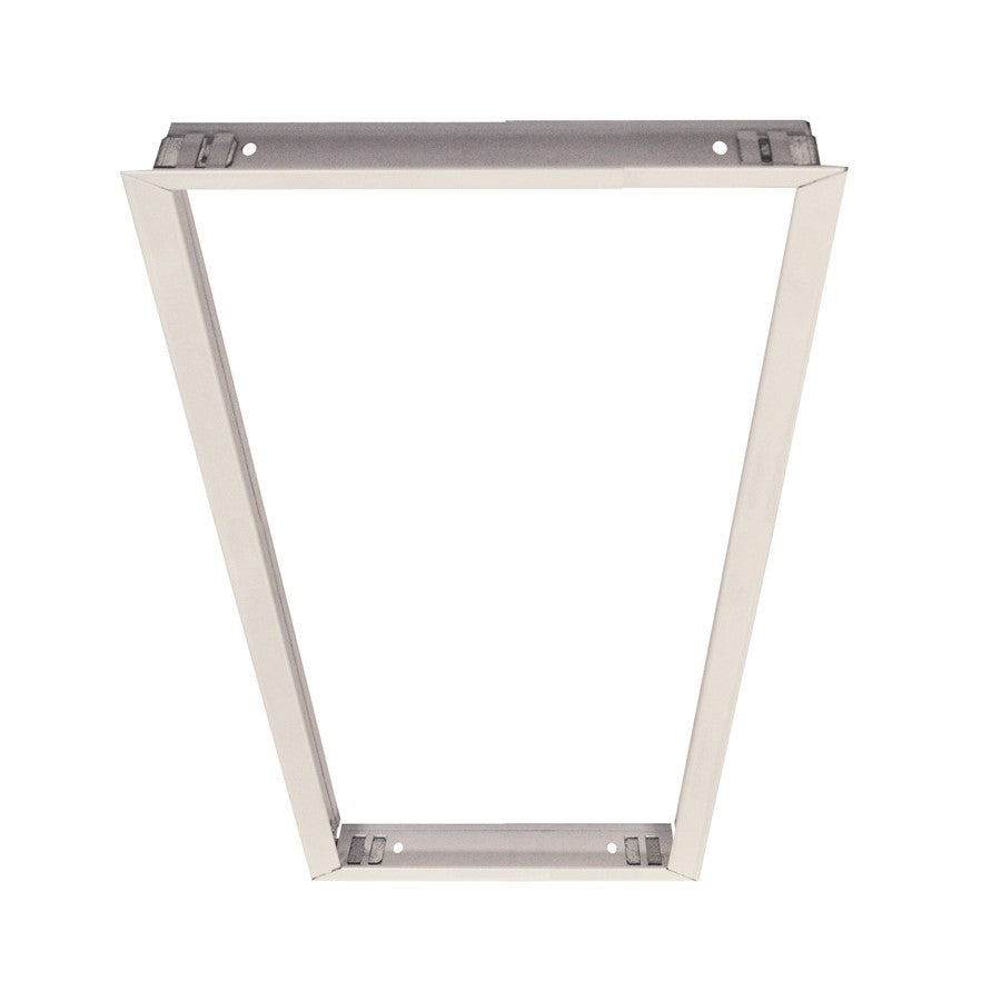 Nora Recessed Mounting Kit For 1'X4' LED Backlit Panels, White - NPDBL-14RFK-W