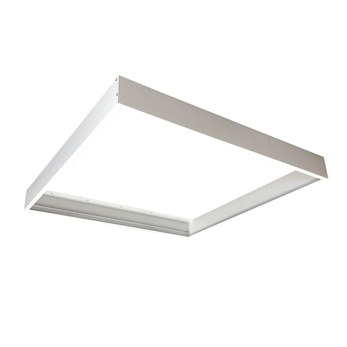 Nora Surface Mting Frame For 2'X2' LED Backlit Panels, WH 2.25" - NPDBL-22DFK-W