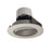 Nora 4" Pearl LED Rnd Cone, 4000K, Haze Rfl/Wh Flg - NPR-4RC40XHW