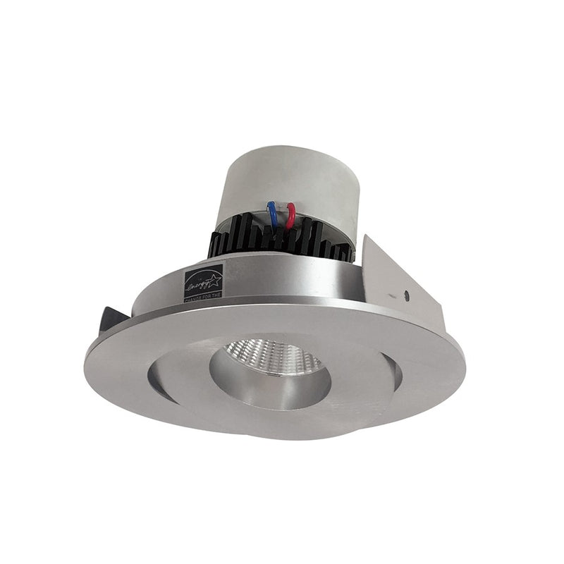 Nora 4" Pearl LED Round Gimbal Retrofit, 1000Lm/12W/3000K/Metal - NPR-4RG30XNN