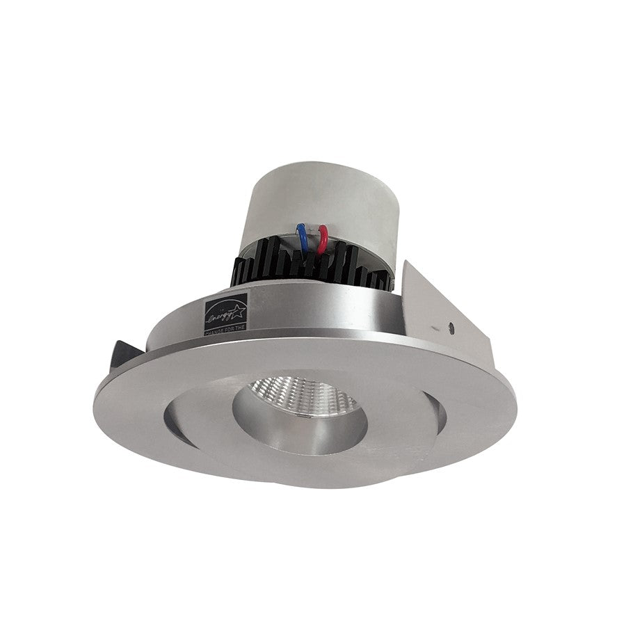 Nora 4" Pearl LED Round Gimbal Retrofit, 1000Lm/12W/3500K/Metal - NPR-4RG35XNN