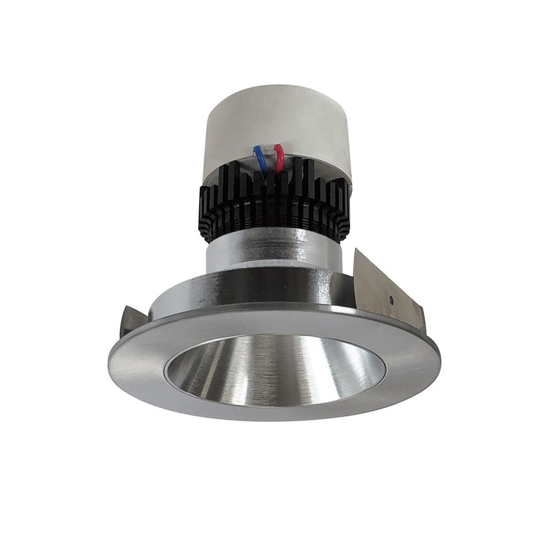 Nora 4" Pearl LED Rnd Retro Rfl, 2700K, Nat Mtl Rfl/Flg - NPR-4RNDC27XNN