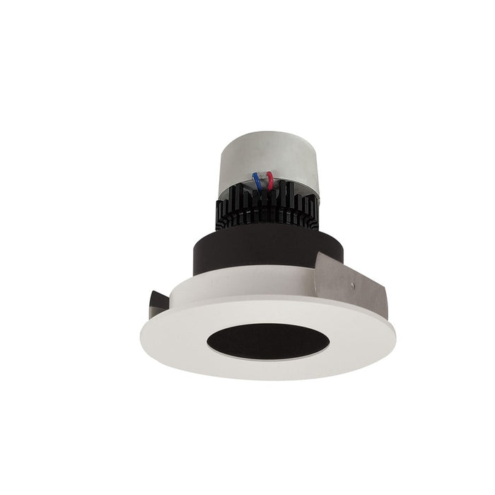 Nora 4" Pearl LED Rnd Pinhole, 3000K, Blk Pinhole Rfl/MPW Flg - NPR-4RPH30XBMPW