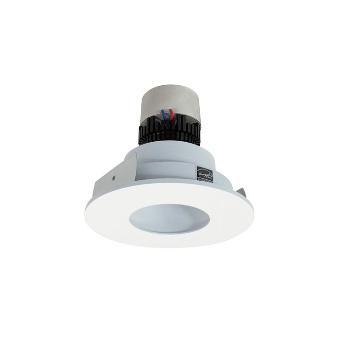Nora 4" Pearl LED Rnd Pinhole, 3000K, MPW Pinhole Rfl/MPW Flg - NPR-4RPH30XMPW