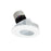 Nora 4" Pearl LED RD Slot Aperture Retro, 12W/3000K, WH FL - NPR-4RSL30XMPW