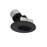 Nora 4" Pearl LED Rnd, 3500K, Blk Slot Aperture Rfl/Blk Flg - NPR-4RSL35XBB