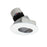 Nora 4" Pearl LED Rnd, 4000K, Haze Slot Aperture Rfl/MPW Flg - NPR-4RSL40XHZMPW