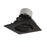 Nora 4" Pearl LED Sq Adj Cone, Blk, 2700K, Blk Rfl/Blk Flg - NPR-4SC27XBB