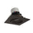 Nora 4" Pearl LED Sq Adj Cone, Brz, 2700K, Brz Rfl/Brz Flg - NPR-4SC27XBZ