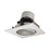 Nora 4" Pearl LED Sq Adj Cone, 3000K, Haze Rfl/Wh Flg - NPR-4SC30XHW