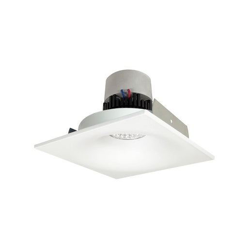 Nora 4" Pearl LED Sq Bullnose Retro, Wht, 3000K, MPW - NPR-4SNB30XMPW