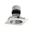 Nora 4" Pearl LED SQ Retro Reflect/RD Aper, 12W/3000K, HZ/WH FL - NPR-4SNDC30XHW