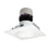 Nora 4" Pearl LED SQ Retro Reflect/RD Aper, 12W/3000K, WH/FL - NPR-4SNDC30XMPW