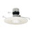 Nora 5"/6" Pearl LED Round Retro Reflect, 12W/4000K, WH/Flange - NPR-56RNDC40XWW