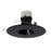 Nora 5"/6" Pearl LED Round Retro Reflect, 800Lm/12W, BK/Flange - NPR-56RNDCCDXBB