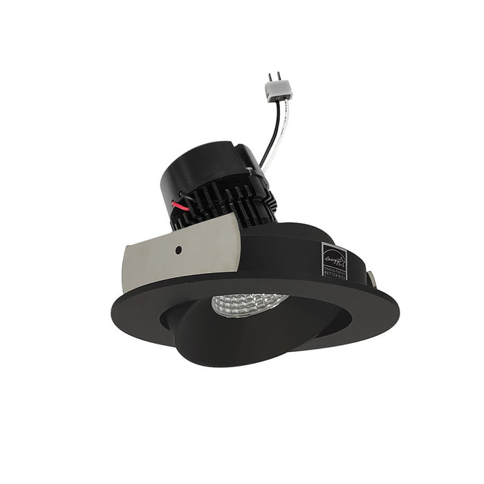 Nora 4" Pearl LV LED Rnd Cone, 3500K, Blk - NPRLV-4RC35XBB